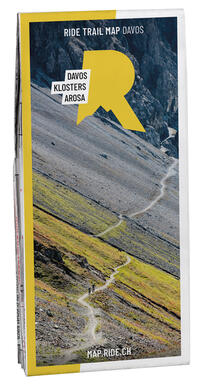 Vorderes Coverbild Ride Trail Map Davos