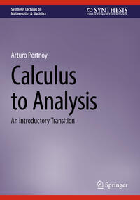 Vorderes Coverbild Calculus to Analysis