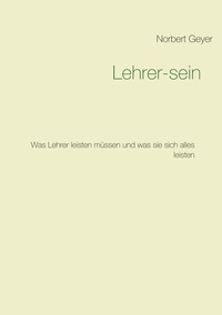 Vorderes Coverbild Lehrer-sein