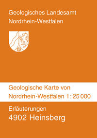 Vorderes Coverbild Geologische Karten von Nordrhein-Westfalen 1:25000 / Heinsberg