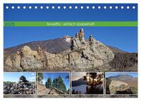 Vorderes Coverbild Teneriffa - einfach zauberhaft (Tischkalender 2025 DIN A5 quer), CALVENDO Monatskalender