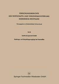 Vorderes Coverbild Quellungs- und Entquellungsvorgänge bei Faserstoffen