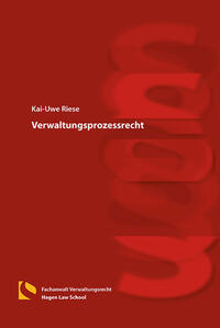 Vorderes Coverbild Verwaltungsprozessrecht