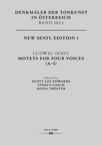 Vorderes Coverbild Ludwig Senfl. Motets For Four Voices (A-I)