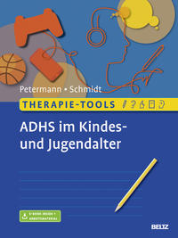 Vorderes Coverbild Therapie-Tools ADHS im Kindes- und Jugendalter