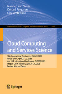 Vorderes Coverbild Cloud Computing and Services Science