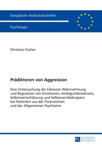 Vorderes Coverbild Prädiktoren von Aggression