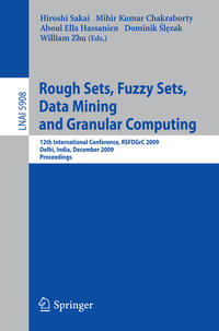 Vorderes Coverbild Rough Sets, Fuzzy Sets, Data Mining and Granular Computing