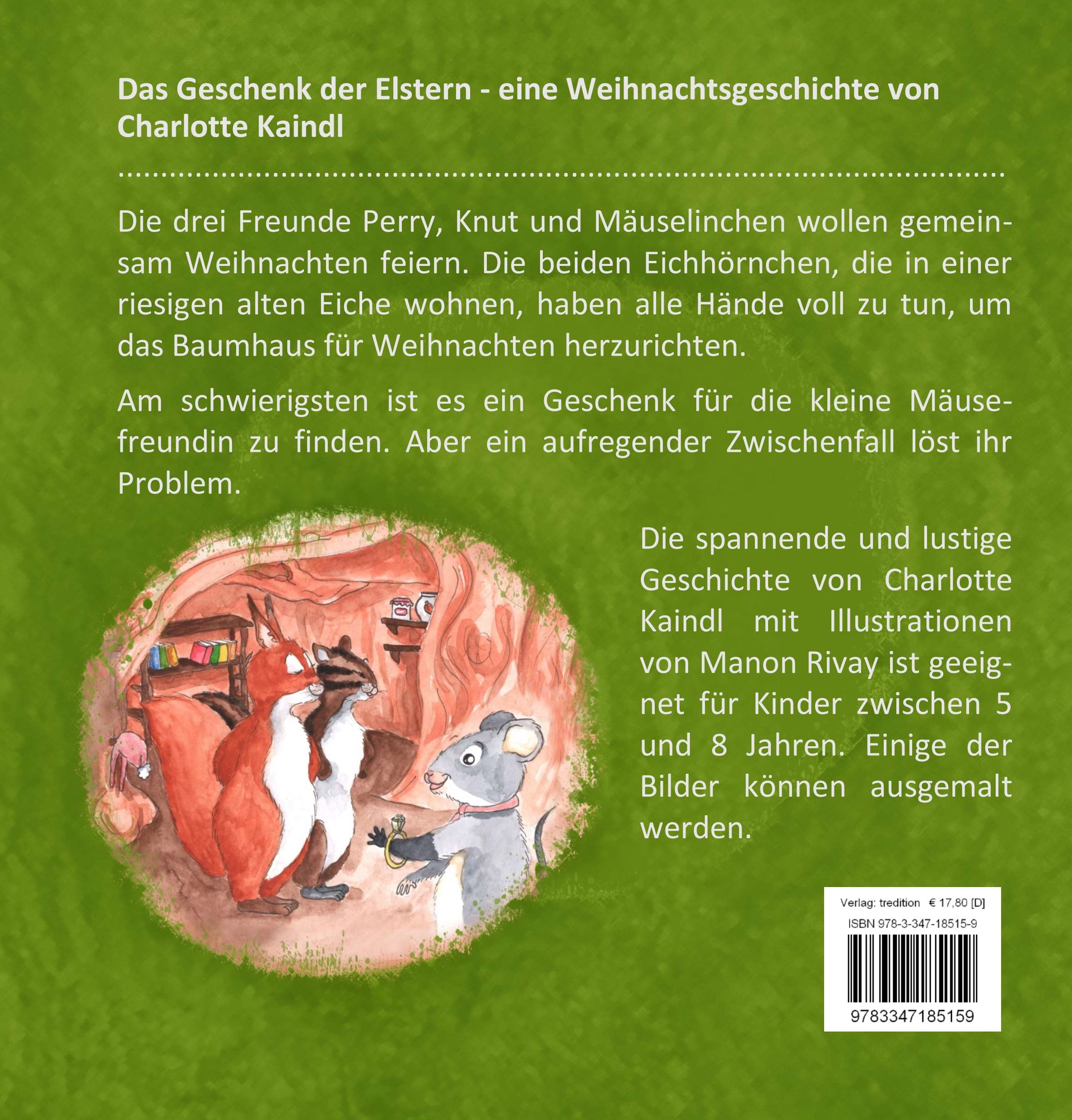 Rückseitencover Das Geschenk der Elstern