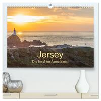 Vorderes Coverbild Jersey - Die Insel im Ärmelkanal (hochwertiger Premium Wandkalender 2025 DIN A2 quer), Kunstdruck in Hochglanz