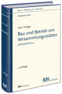 Vorderes Coverbild Bau und Betrieb von Versammlungsstätten