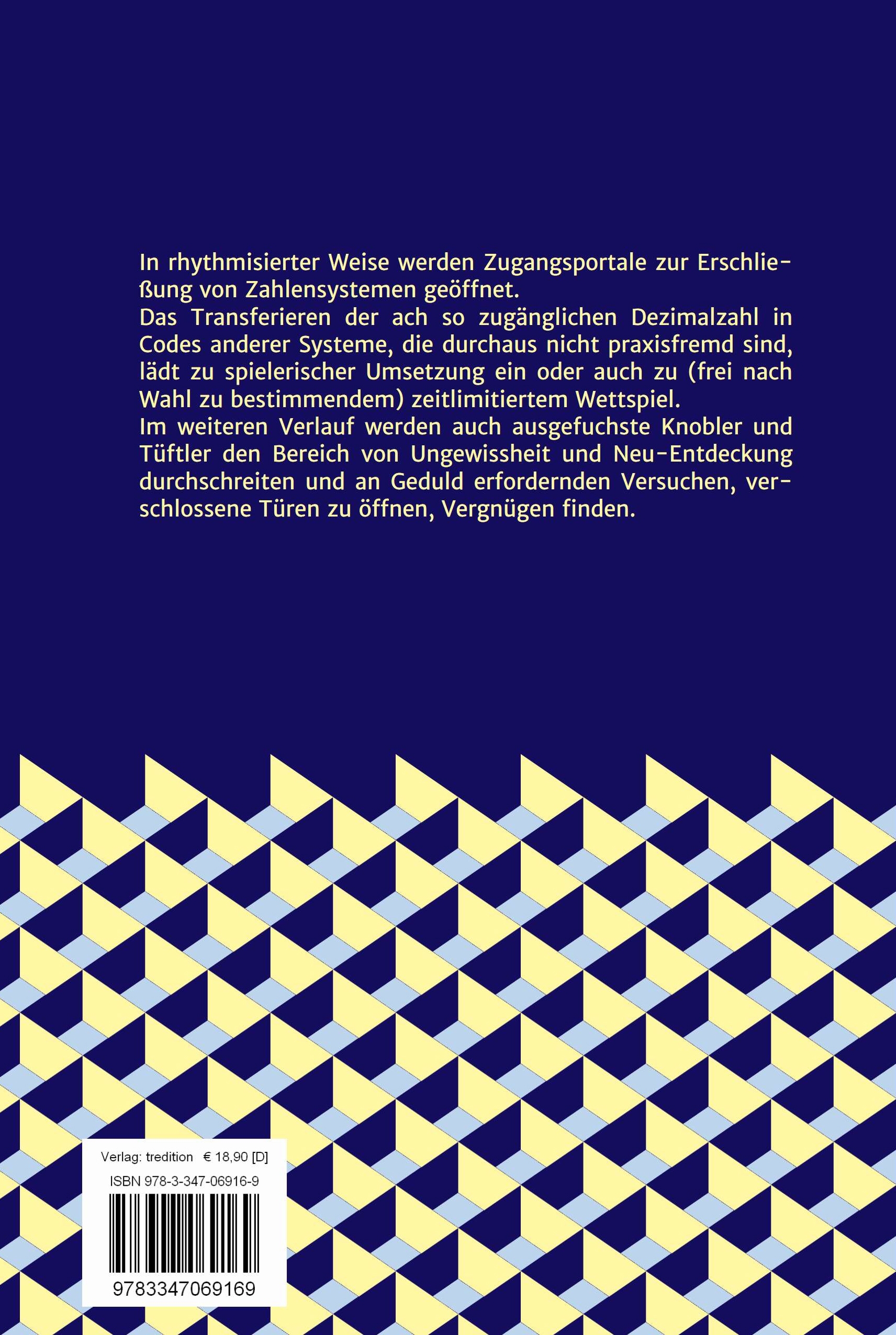 Rückseitencover Der rhythmisierte Code