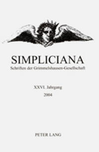 Vorderes Coverbild Simpliciana