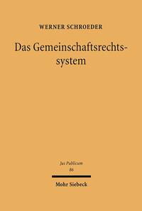 Vorderes Coverbild Das Gemeinschaftsrechtssystem