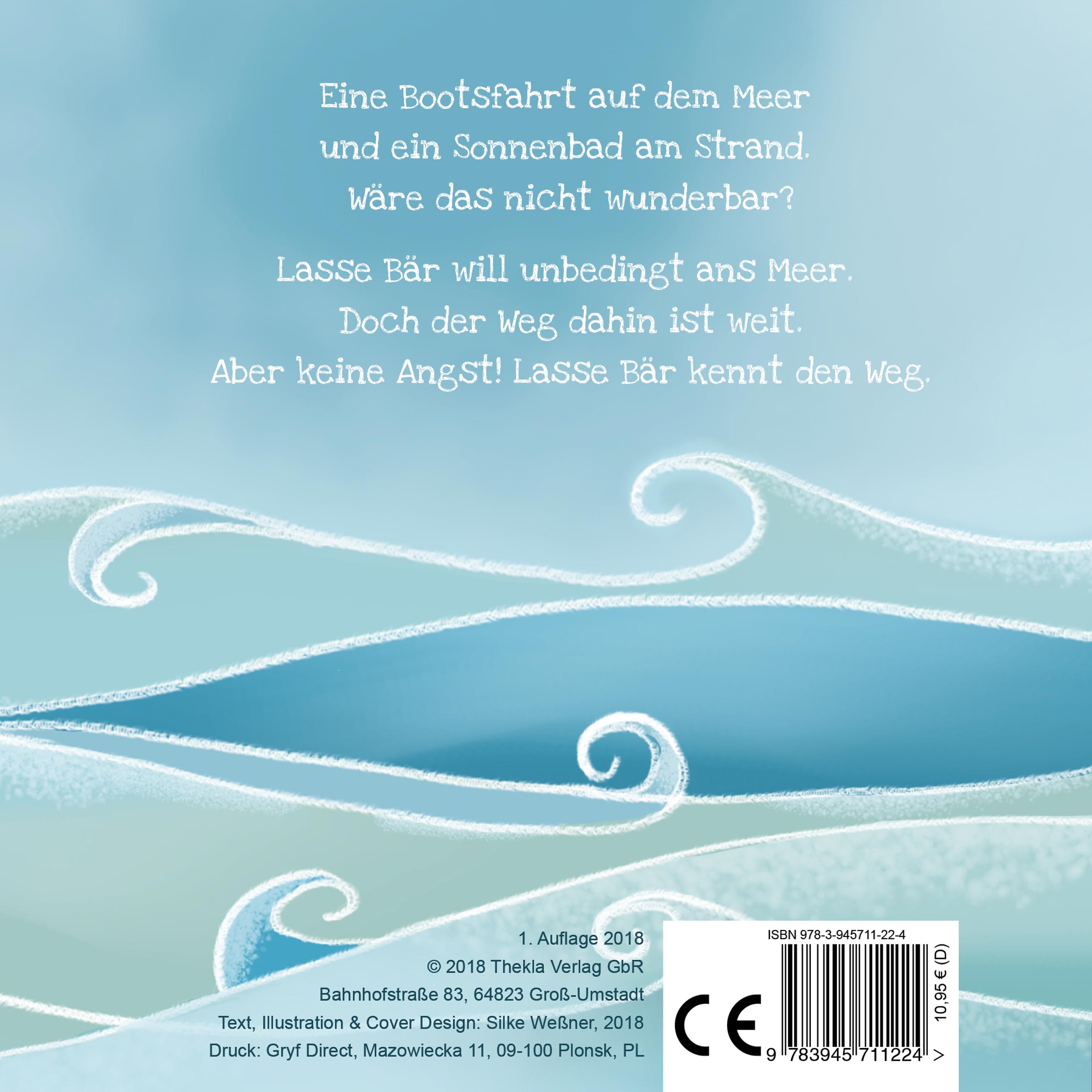Rückseitencover Lasse Bär will ans Meer