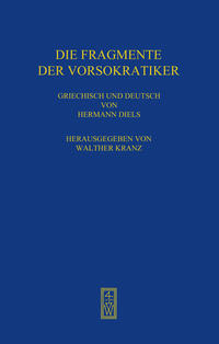 Vorderes Coverbild Die Fragmente der Vorsokratiker