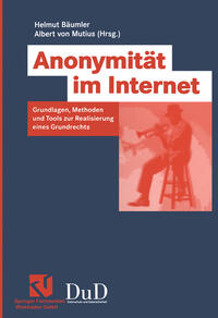 Vorderes Coverbild Anonymität im Internet