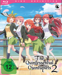 Vorderes Coverbild The Quintessential Quintuplets - Staffel 2 - Vol.1 - Blu-ray mit Sammelschuber (Limited Edition)
