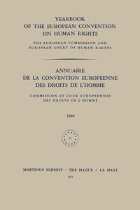 Vorderes Coverbild Yearbook of the European Convention on Human Rights / Annuaire de la Convention Europeenne des Droits de L’Homme