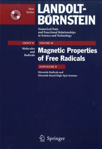 Vorderes Coverbild Nitroxide Radicals and Nitroxide Based High-Spin Systems