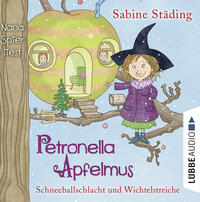 Vorderes Coverbild Petronella Apfelmus - Schneeballschlacht und Wichtelstreiche