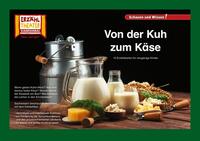 Vorderes Coverbild Von der Kuh zum Käse / Kamishibai Bildkarten