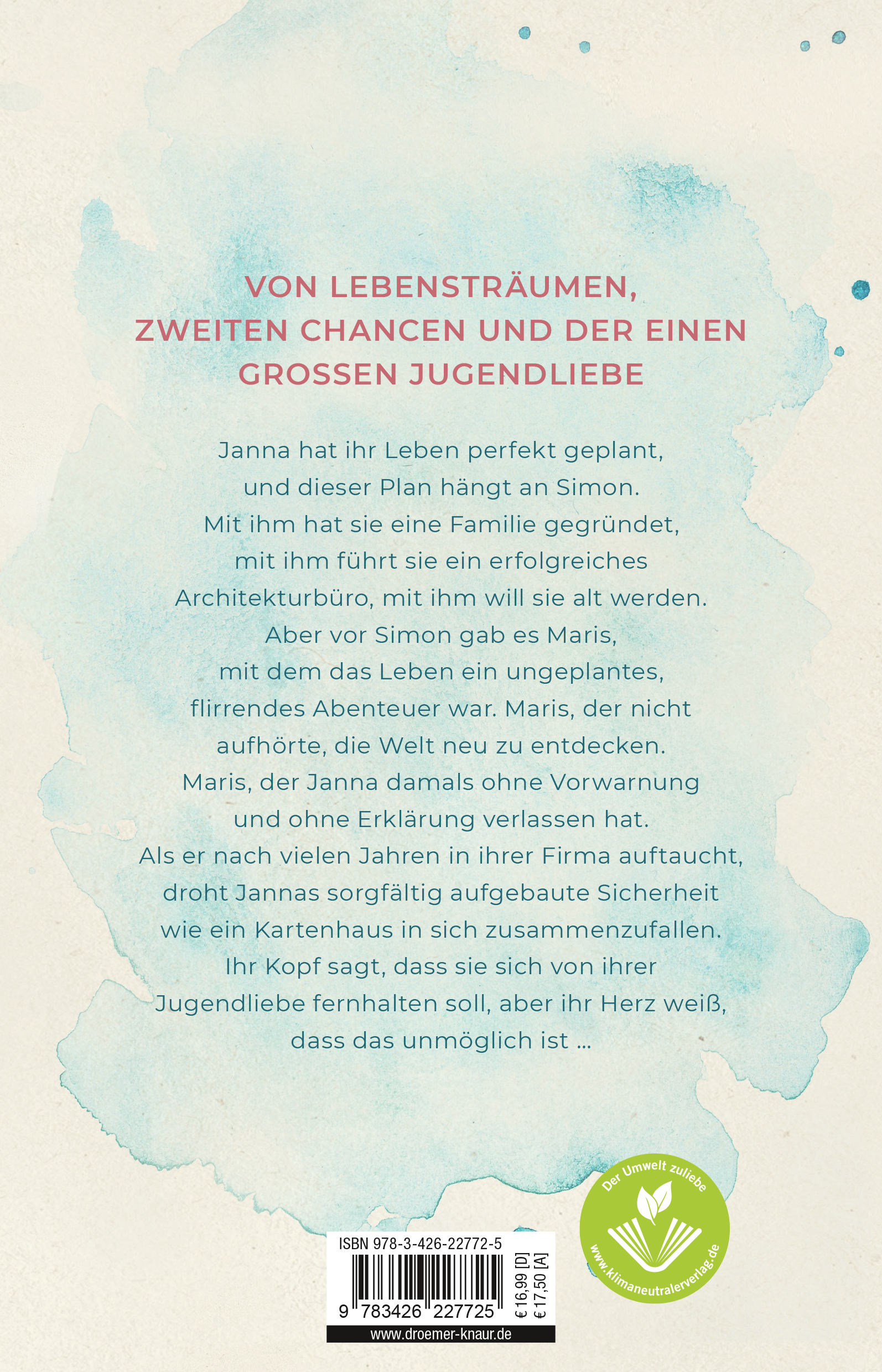 Rückseitencover Wie Papierschiffchen im Fluss