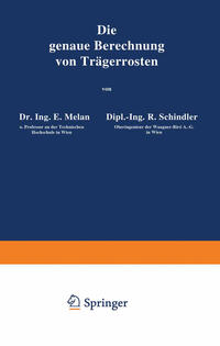 Vorderes Coverbild Die genaue Berechnung von Trägerrosten