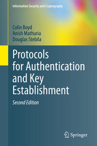 Vorderes Coverbild Protocols for Authentication and Key Establishment