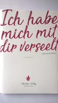 Vorderes Coverbild Ich habe mich mit dir verseelt