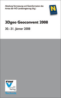Vorderes Coverbild 3Dgeo Geoconvent 2008