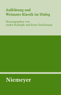 Vorderes Coverbild Aufklärung und Weimarer Klassik im Dialog