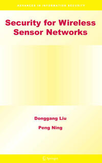 Vorderes Coverbild Security for Wireless Sensor Networks