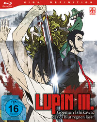 Vorderes Coverbild Lupin III. - Goemon Ishikawa, der es Blut regnen lässt - Blu-ray