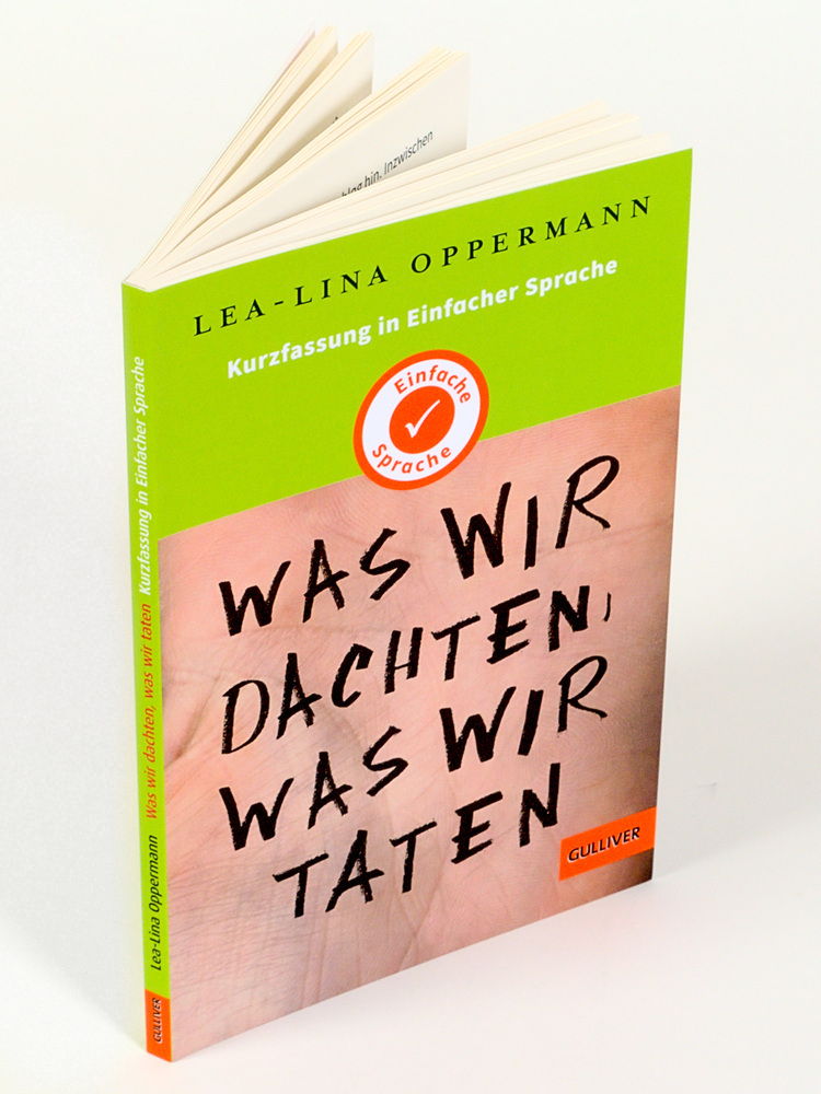 Anderes Coverbild Kurzfassung in Einfacher Sprache. Was wir dachten, was wir taten