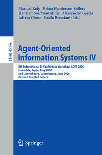 Vorderes Coverbild Agent-Oriented Information Systems IV