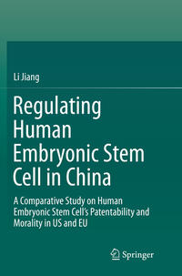 Vorderes Coverbild Regulating Human Embryonic Stem Cell in China