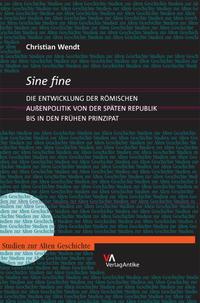 Vorderes Coverbild Sine fine