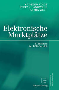 Vorderes Coverbild Elektronische Marktplätze