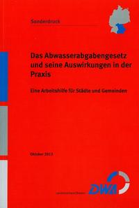 Vorderes Coverbild Das Abwasserabgabengesetz und seine Auswirkungen in der Praxis