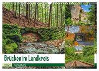 Vorderes Coverbild Brücken des Landkreises Sonneberg (Wandkalender 2025 DIN A3 quer), CALVENDO Monatskalender