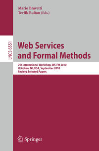 Vorderes Coverbild Web Services and Formal Methods