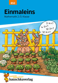 Vorderes Coverbild Mathe 2./3. Klasse Übungsheft - Einmaleins