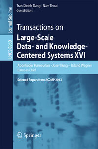 Vorderes Coverbild Transactions on Large-Scale Data- and Knowledge-Centered Systems XVI