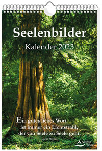 Vorderes Coverbild Seelenbilder-Kalender 2023