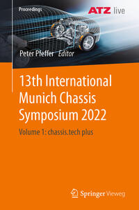 Vorderes Coverbild 13th International Munich Chassis Symposium 2022