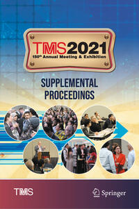 Vorderes Coverbild TMS 2021 150th Annual Meeting & Exhibition Supplemental Proceedings