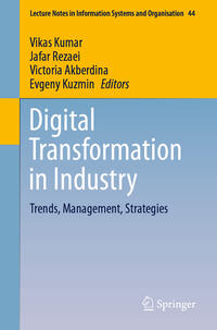 Vorderes Coverbild Digital Transformation in Industry