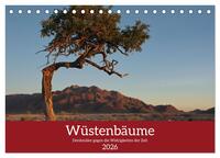 Vorderes Coverbild Wüstenbäume (Tischkalender 2026 DIN A5 quer), CALVENDO Monatskalender