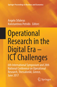 Vorderes Coverbild Operational Research in the Digital Era – ICT Challenges